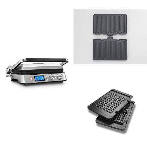 デロンギ マルチグリル BBQ & コンタクトグリルプレート CGH1011DJ+デロンギ 波型プレートマルチグリル BBQ & コンタクトグリルプレート CGH1011DJ用 CGH-NP+デロンギ ワッフルプレートマルチグリル BBQ & コンタクトグリルプレート CGH1011DJ用